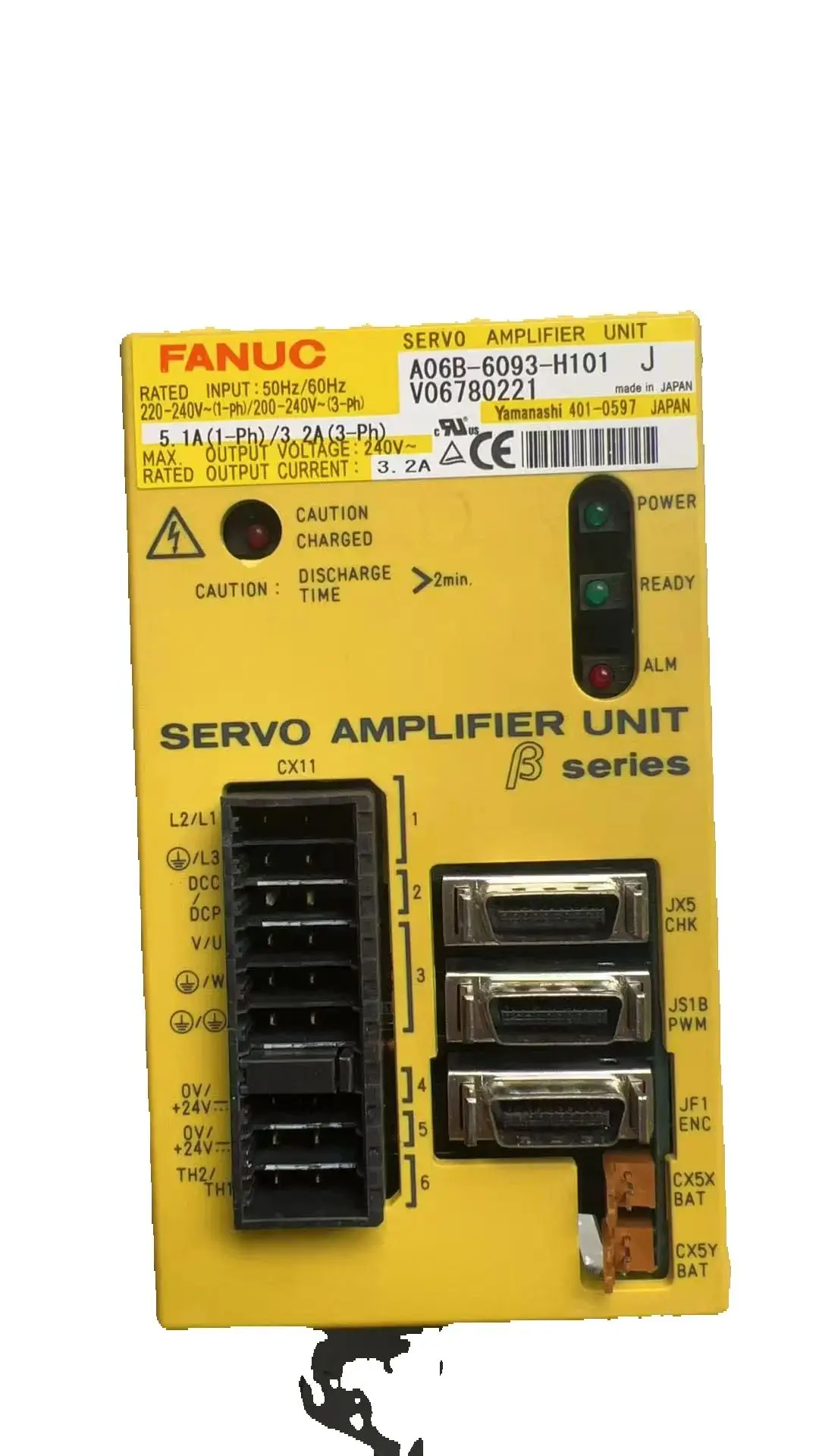 New FANUC A06B-6093-H101 Servo Amplifier Unit 12 Months Warranty A06B 6093 H101