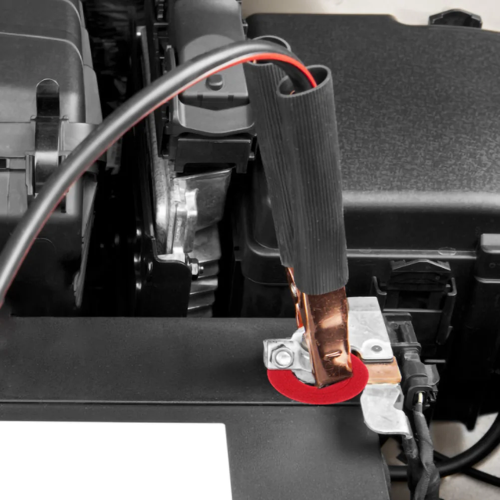 

6pcs Terminal Washers Fiber Material Car Terminal Wear Prevention Durable Accessories For