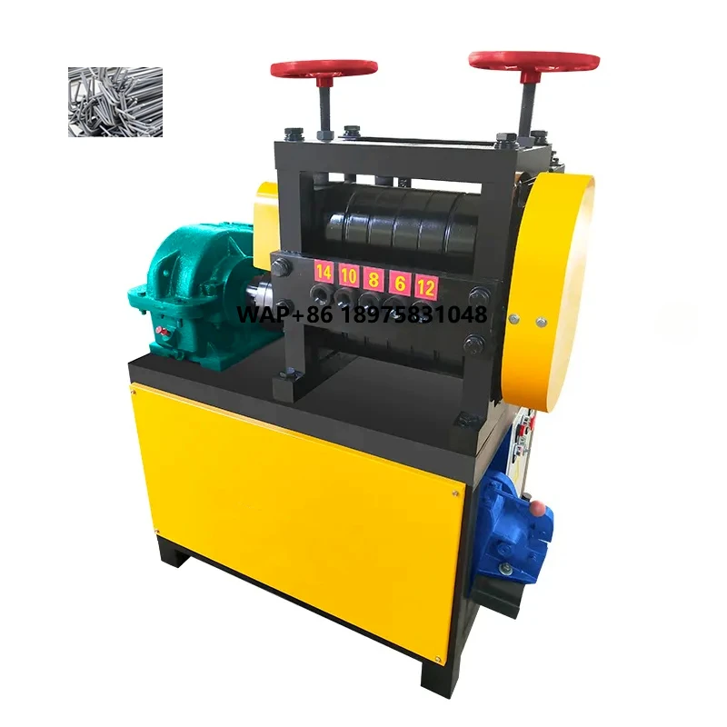 Straightening machine Scrap steel bar/Scrap steel bar straightening machine/Electric steel bar straightening machine