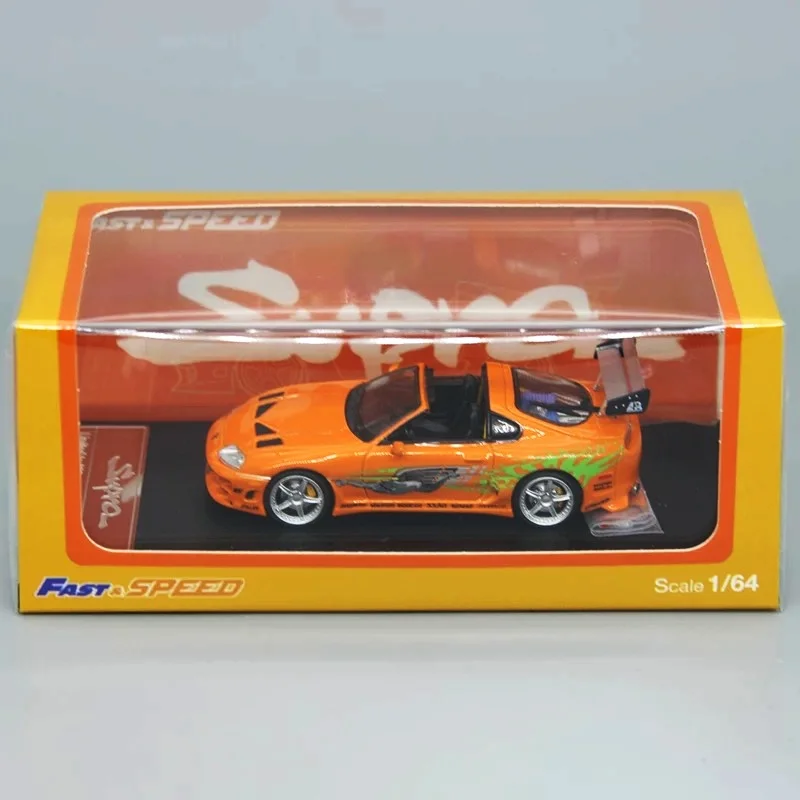 패스트스피드 FS 1:64 수프라 A80 분노의 질주 합금 자동차 모델