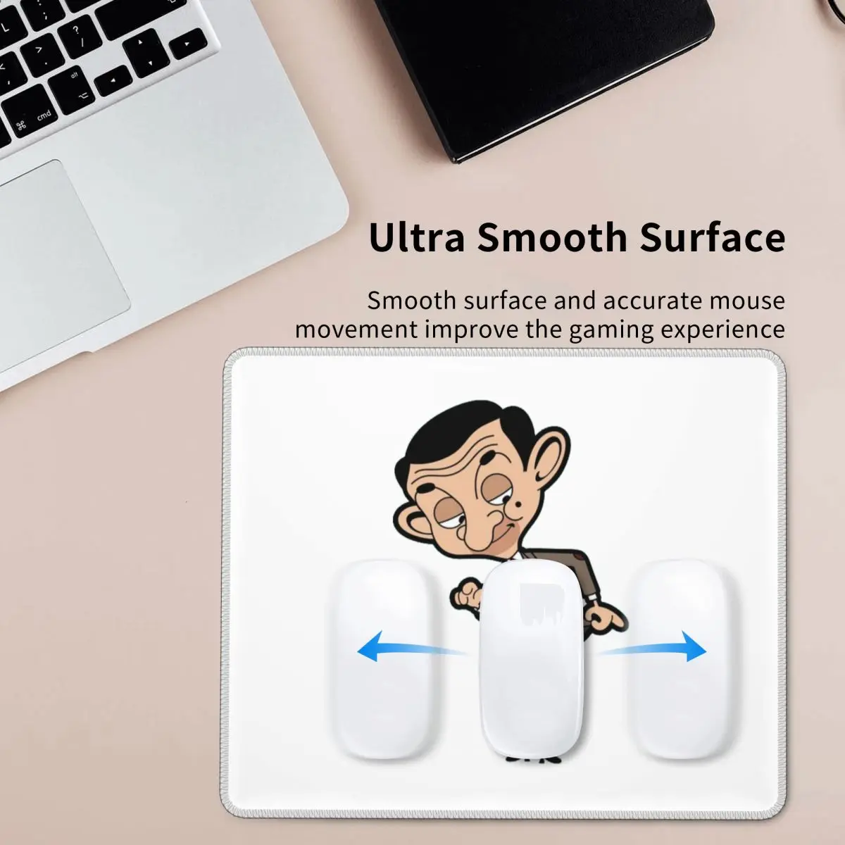 

Коврик для мыши Mr Bean, коврик для компьютерной клавиатуры, коврик для мыши, геймерский коврик для ноутбука, офисные аксессуары, настольные коврики