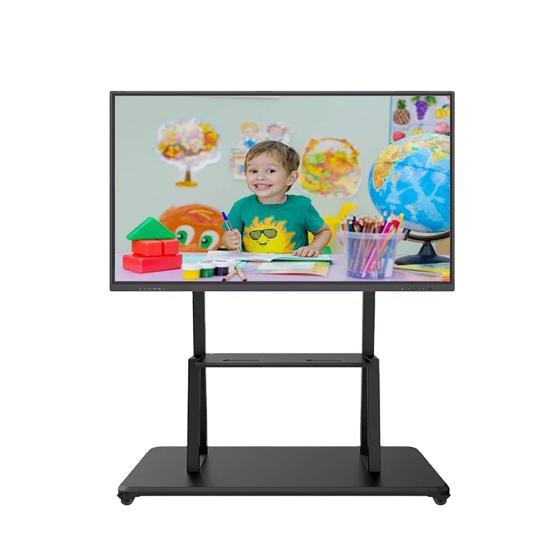 Touch Screen Infrared Interactive Flat Panel Lcd Infrared Interactive Whiteboard Interactive Panel For School Education