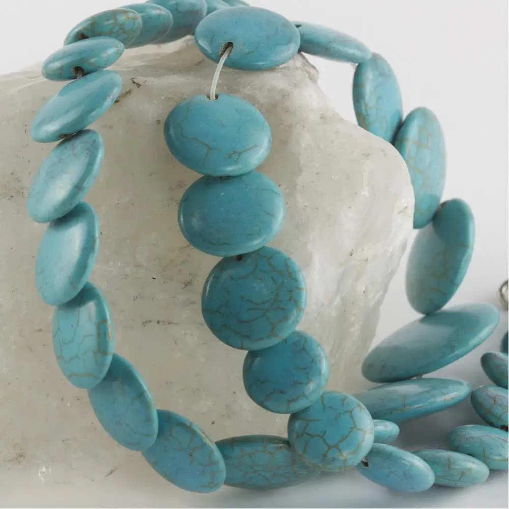 Cottage Turquoise Natural Stone Necklace