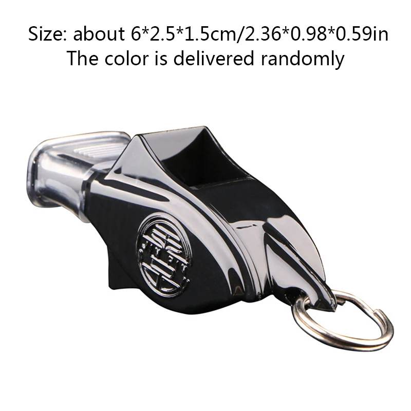 1 Pc Whistle 130 Decibels High Frequency Dolphin Whistle Outdoor Basketball Training Match Referee Whistle Cushioned Mouth Grip