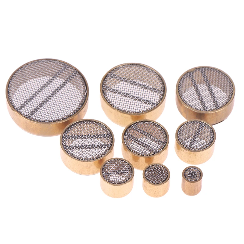 2Pcs 6-25x8mm Mesh Auspuff Stecker Für Schäumen Form Casting Mold Abgas Luft Innen form Zubehör