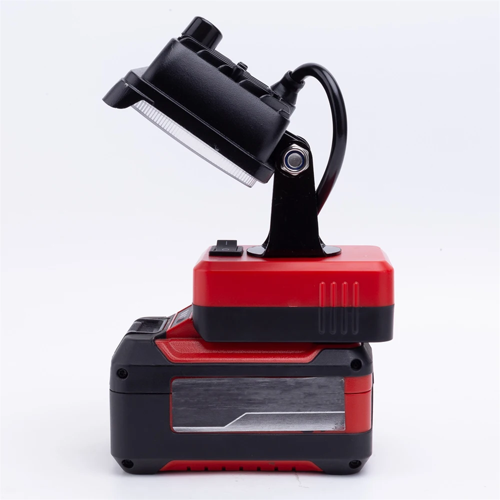 Wireless LED Work Light For Ozito 18V Series Li-ion Battery Portable Outdoor Lamp work light w/USB (Not include battery)