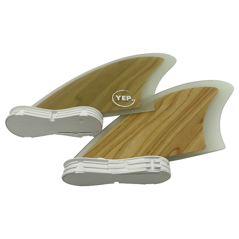 

Surf Fins For UPSURF FCS 2 Fin Box Bamboo Veneer Quilhas Thruster(2 Fins) Fibreglass Performance Core Surfboard Fins Funboard