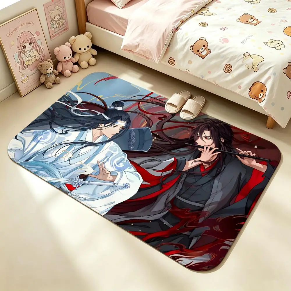 Grandmaster of Demonic CultivationS Floor Mat Soft Non-Slip Floor Mat Absorbent Bath Mat Bedside Carpet Home Doormat