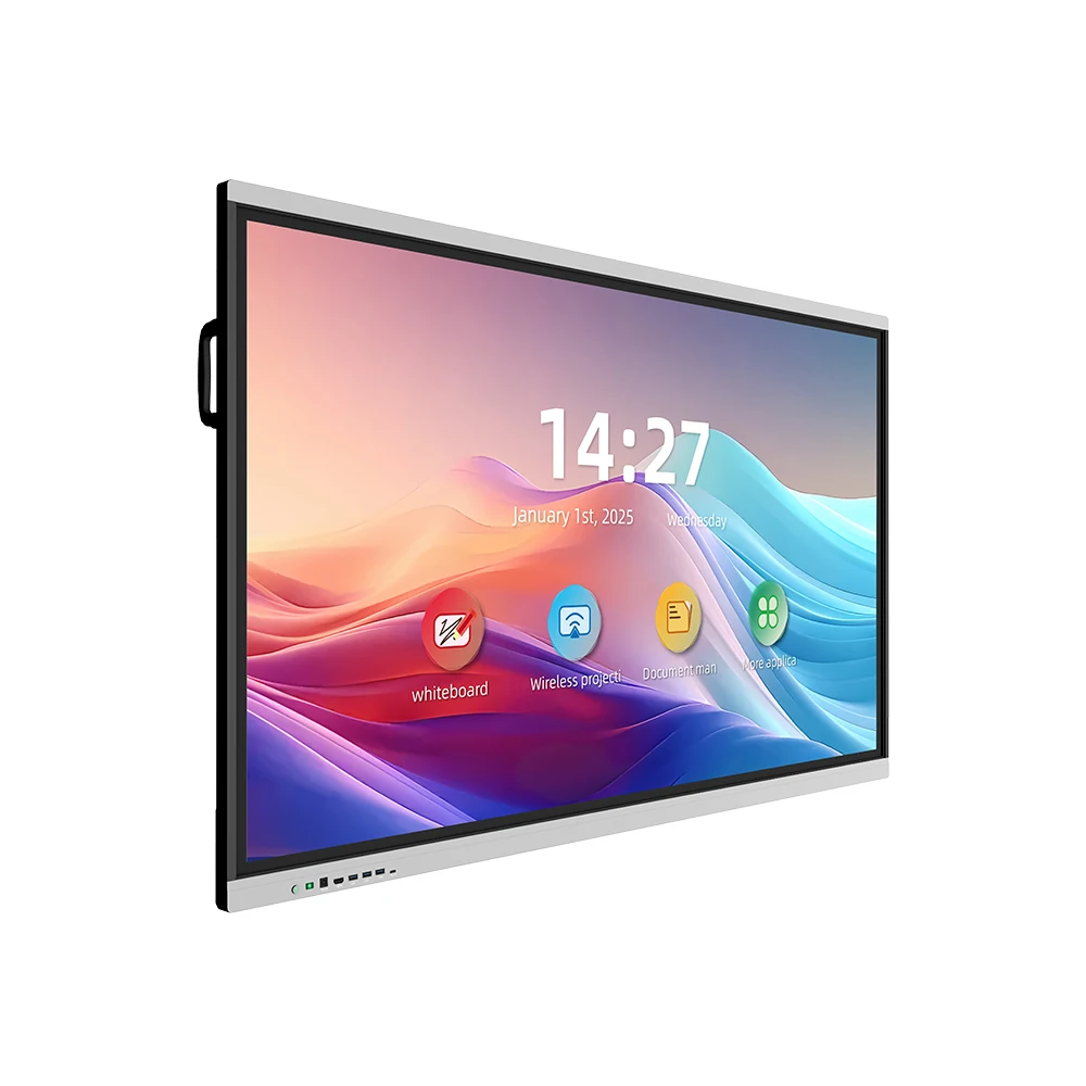 65 Inch for FC-65LED Interactive Whiteboard 4K IR Touch Pre-installed Educational Software Cost-Effective for Schools
