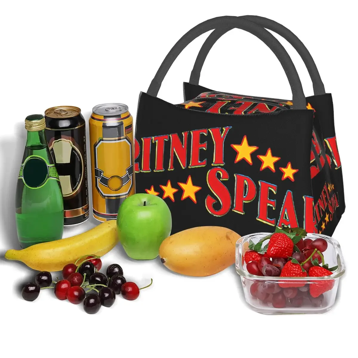 Britney Spears Portable insulation bag for Cooler Thermal Food Office Pinic Container