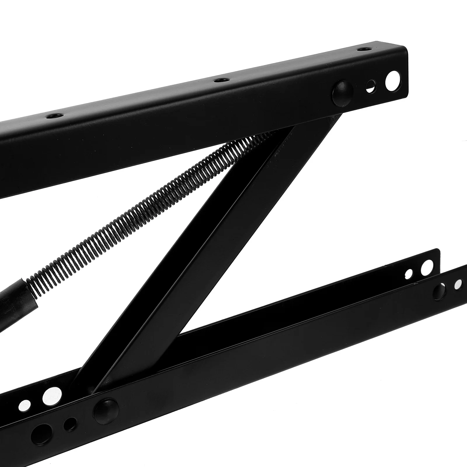 

2pcs Lift Up Hinge Spring Loaded Folding Bracket For Coffee Table Pull Out Shelf Hardware Tea Table Lifting Stand