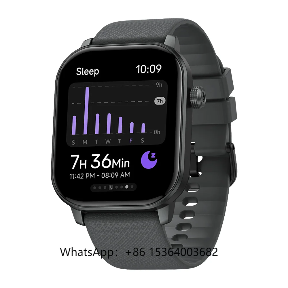 

TJXL-Zeblaze GTS 3 GPS Smartwatch TFT Display 3ATM Waterproof Sleep Stress Tracking Answer Call SpO2 Health Monitoring for Andro