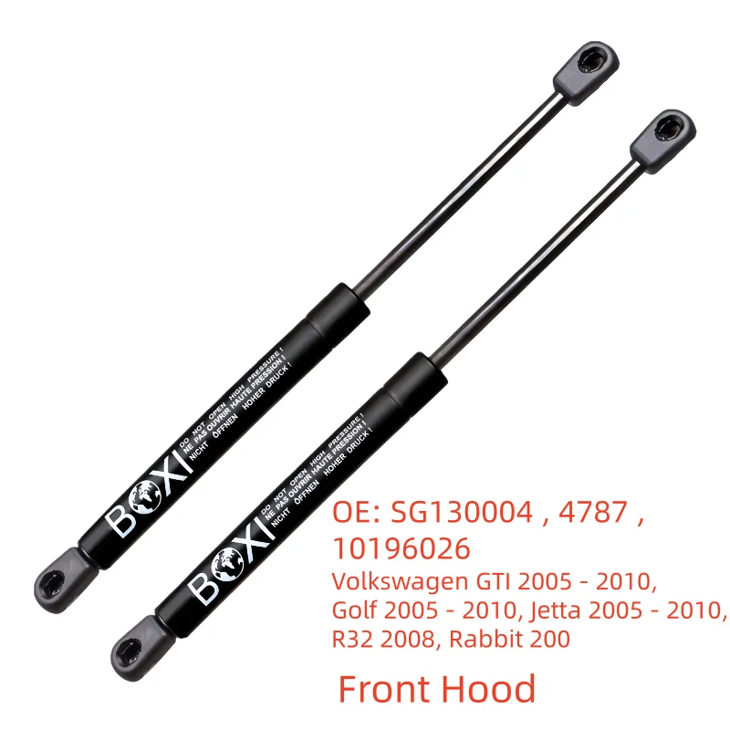

BOXI 2 шт. передних амортизаторов капота для Volkswagen GTI 2005-2010, Golf 2005-2010, Jetta 2005-2010, R32 2008, Rabbit 2008