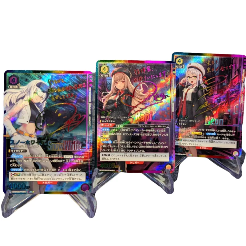 DIY NIKKE UA no UNIONARENA Three types of flashes Anime peripheral game collection card holiday gift