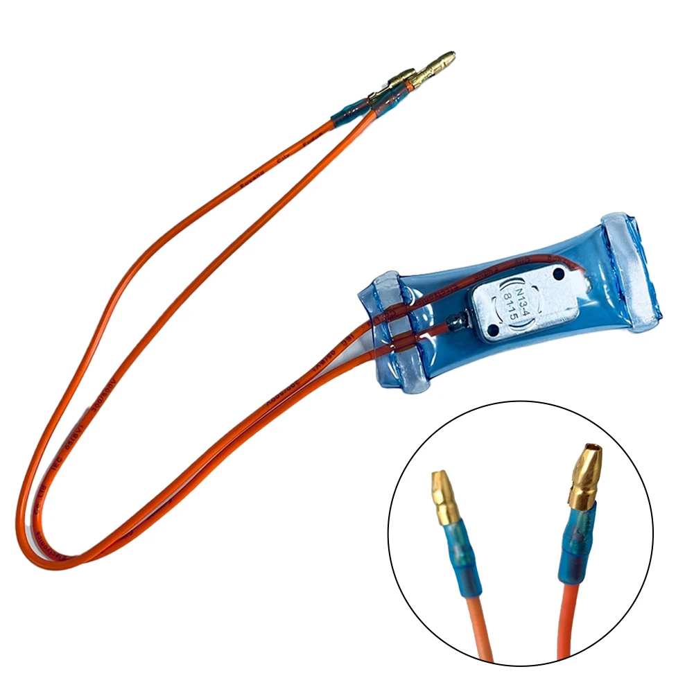 Termostato de descongelación de refrigerador de repuesto bimetálico, 2 cables (N13-4) grados, pieza de termostato de refrigerador versátil, 1 Uds.