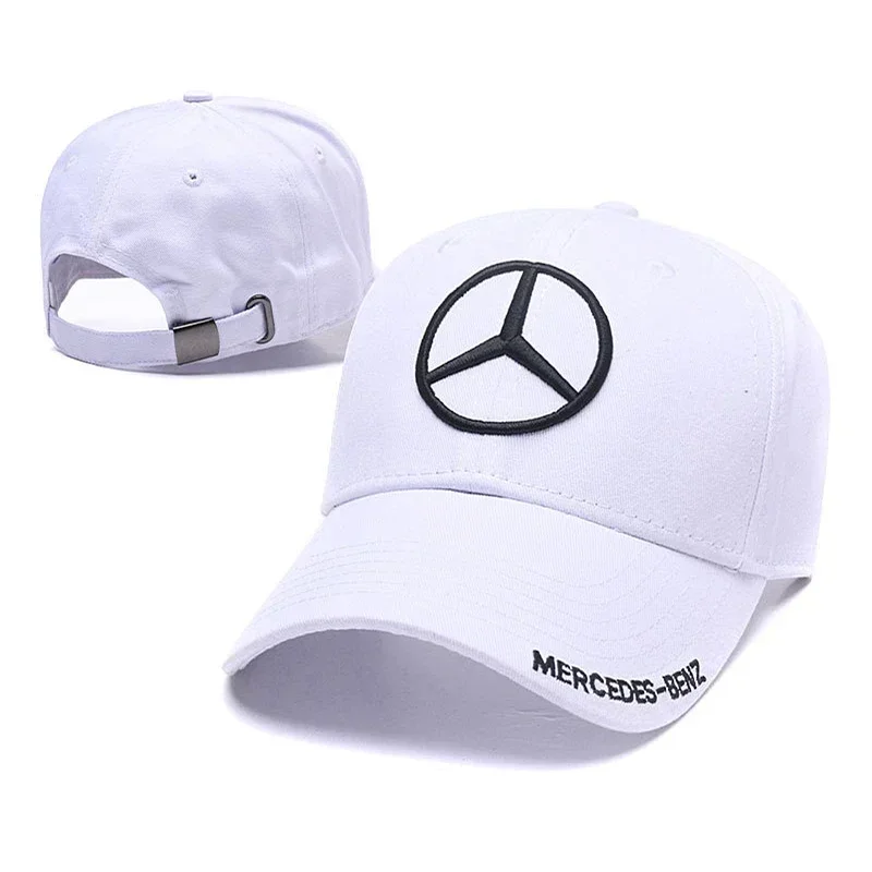 Peaked Cap for Mercedes Benz Logo Sun Protection Adjustable Fashion Baseball Cap Outdoor Summer Adult Hat