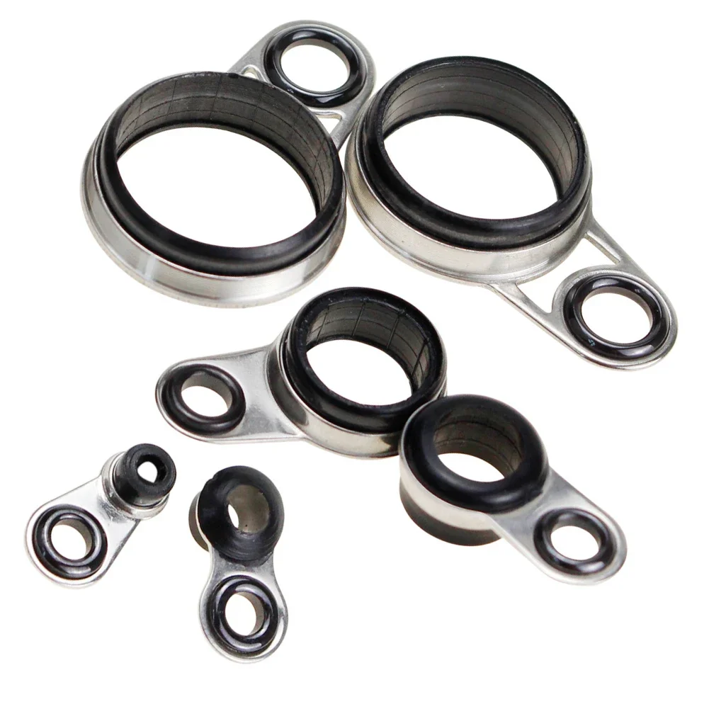 

Rod Guides Ring Fine Workmanship Good Heat Dissipation Double-layer Metal Repairing Broken Wire Stainless Steel