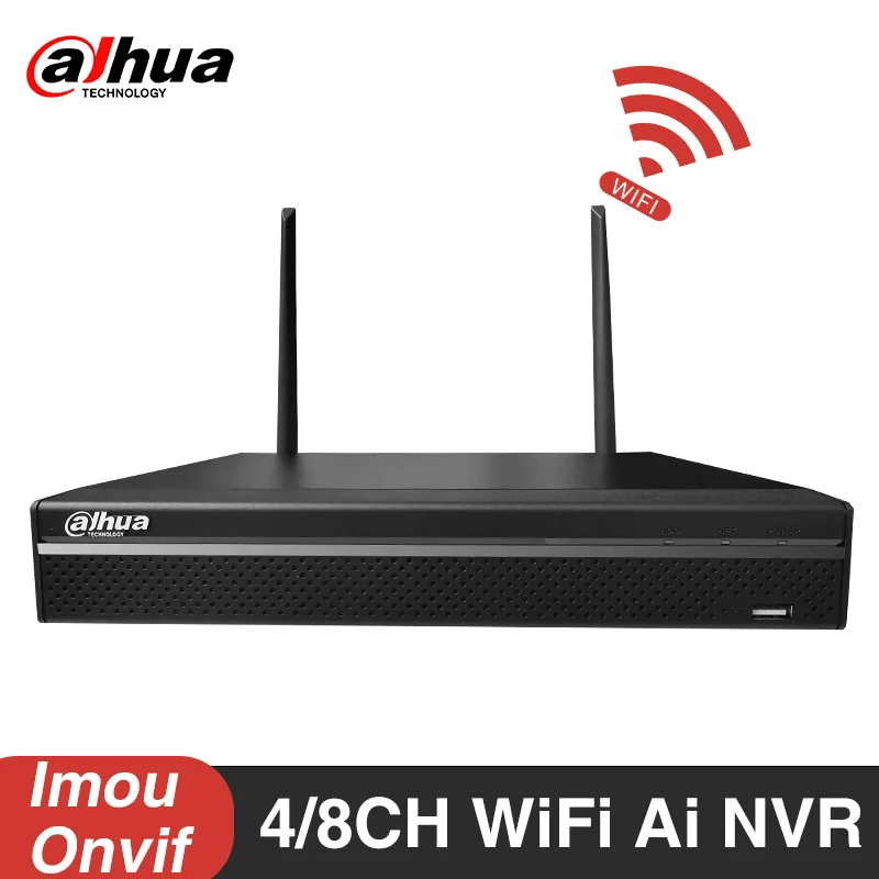 

Dahua Original WIFI Ai imou NVR1104HS-W-S2 4 Channel NVR1108HS-W-S2 8 Channel Compact 1U 1HDD H.265 ONVIF Network Video Recorder