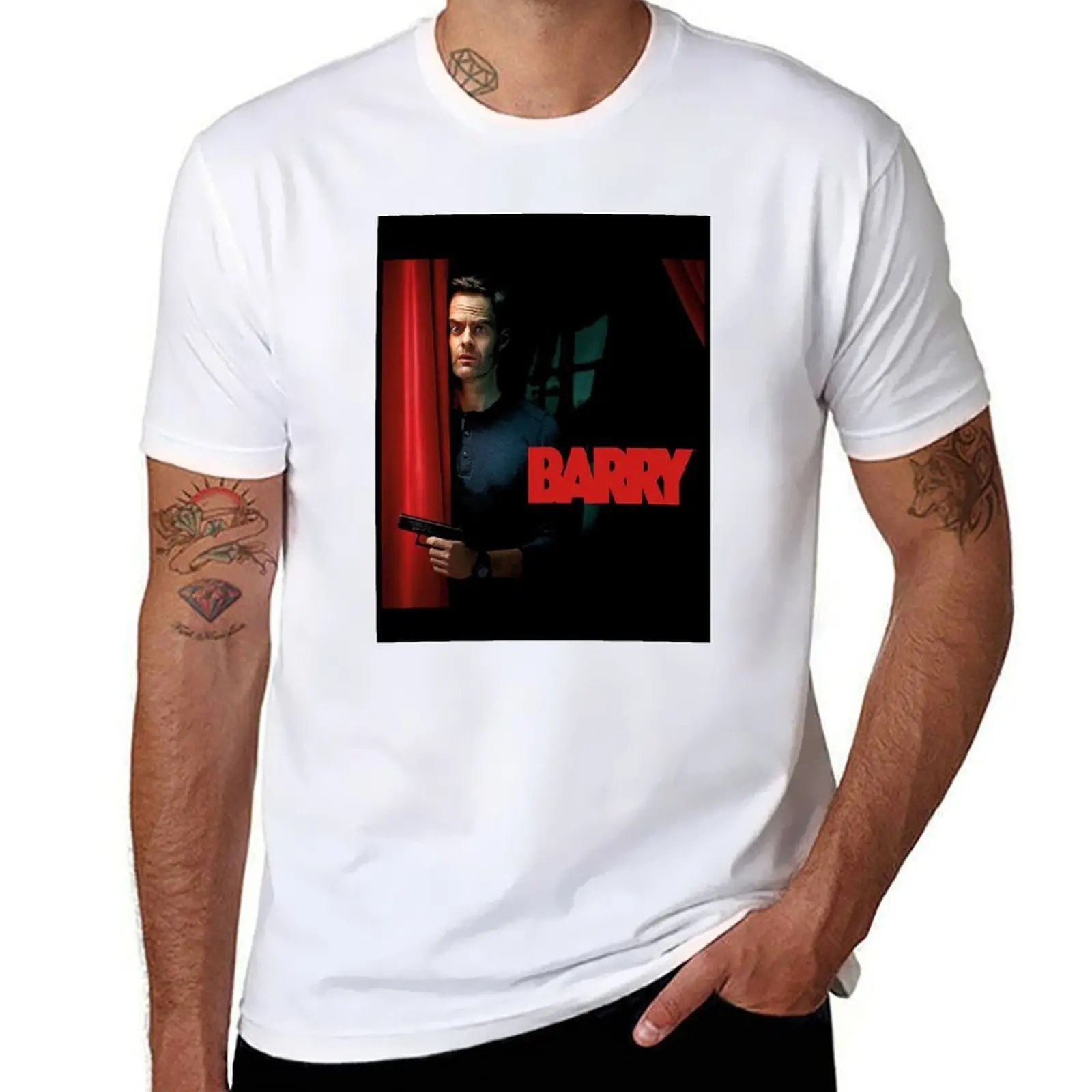 

Barry The Hitman Graphic T-Shirt man t shirts for men casual t shirt man cotton T-Shirt