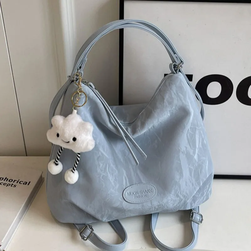 Bolso de mano coreano de gran capacidad para ir al trabajo, mochilas para personas mayores, bolso de hombro, mochila de viaje, marca cosmética de lujo