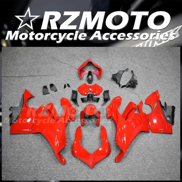 

Injection Mold New ABS Motorcycle Fairings Kit Fit For Ducati V4 Panigale s 2017 2018 2019 17 18 19 Bodywork Set Red