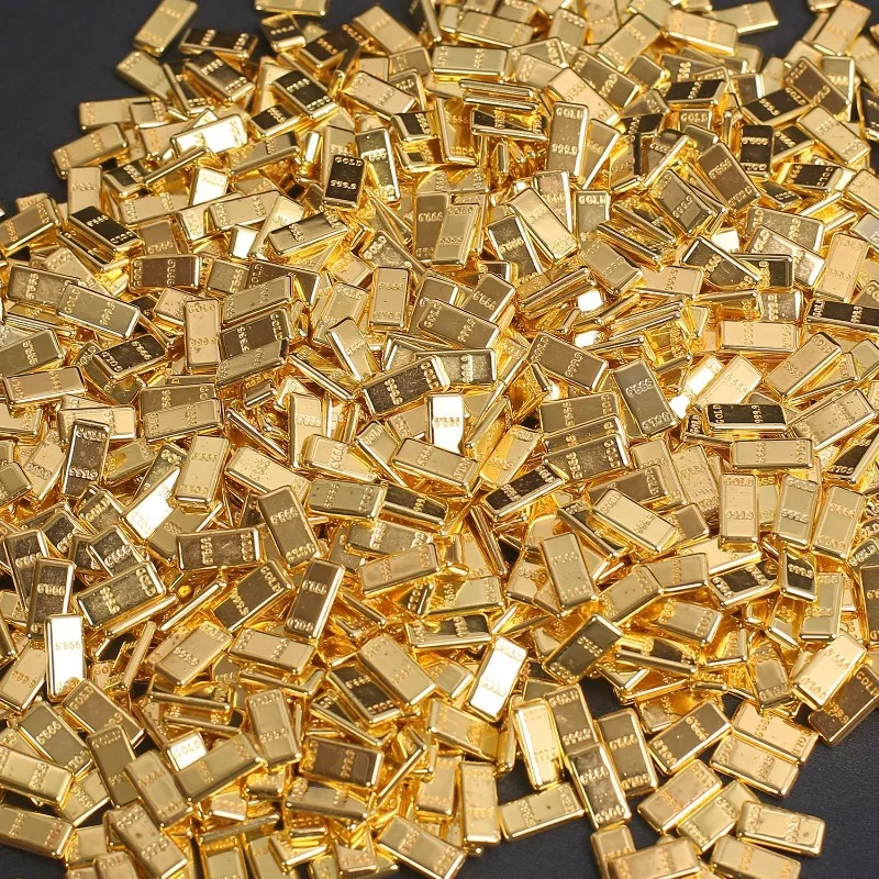 150pcs realistic gold bricks, housewarming gifts, eight blessings for wealth and prosperity - Office and home decoration Christm
