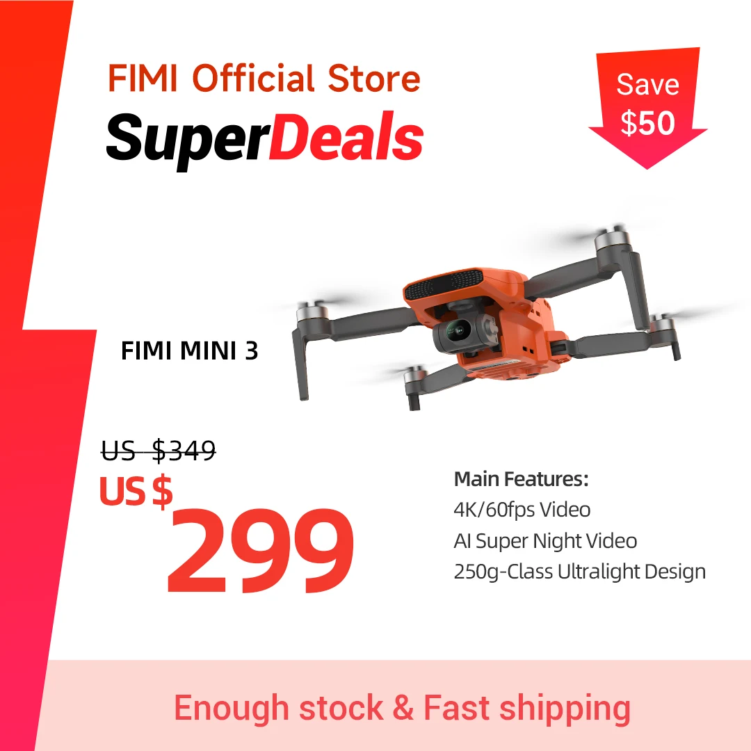 Fimi Mini 3 New Cam…