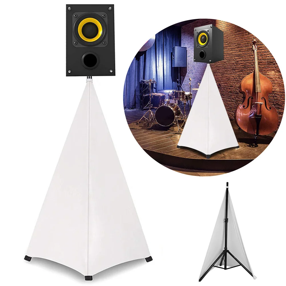 Universal DJ Light Speaker Stand Scrim Tripod Stand Cover Height Flexible Stretchable Lighting Tripod Stand Skirt Scrim Cover