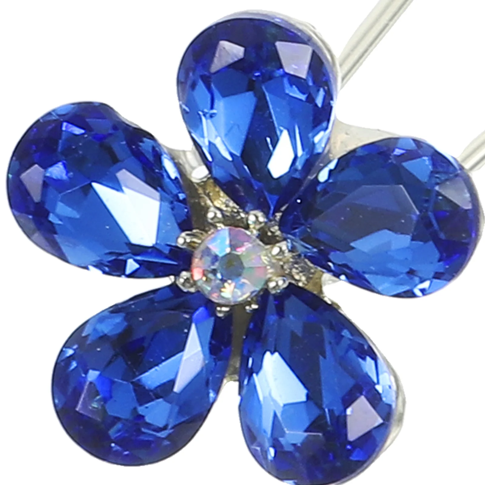 

4 шт. U-образная заколка для волос со стразами, свадебные аксессуары для волос, декоративные заколки с цветочным принтом, свадебная заколка для волос, свадебная заколка