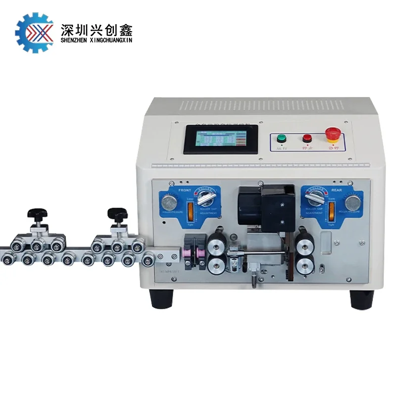 Stripping Front Middle End Of Wire Processing Machine Automatic Line Out Stripper And Cutter Machine Wire Cable Making Machine