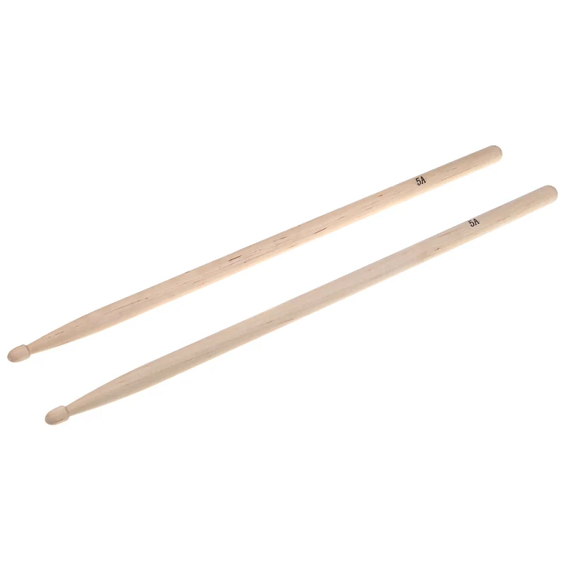 Pair of 5A Maple Wood Drumsticks Stick for Drum Set Lightweight Professional