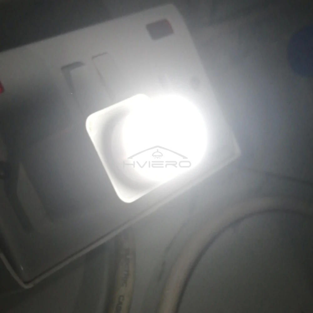 Computer Mobile Power For Round Night Room Dormitory Bedside Eye Protection Reading LED Lamp USB Plug Charging Small Book Light