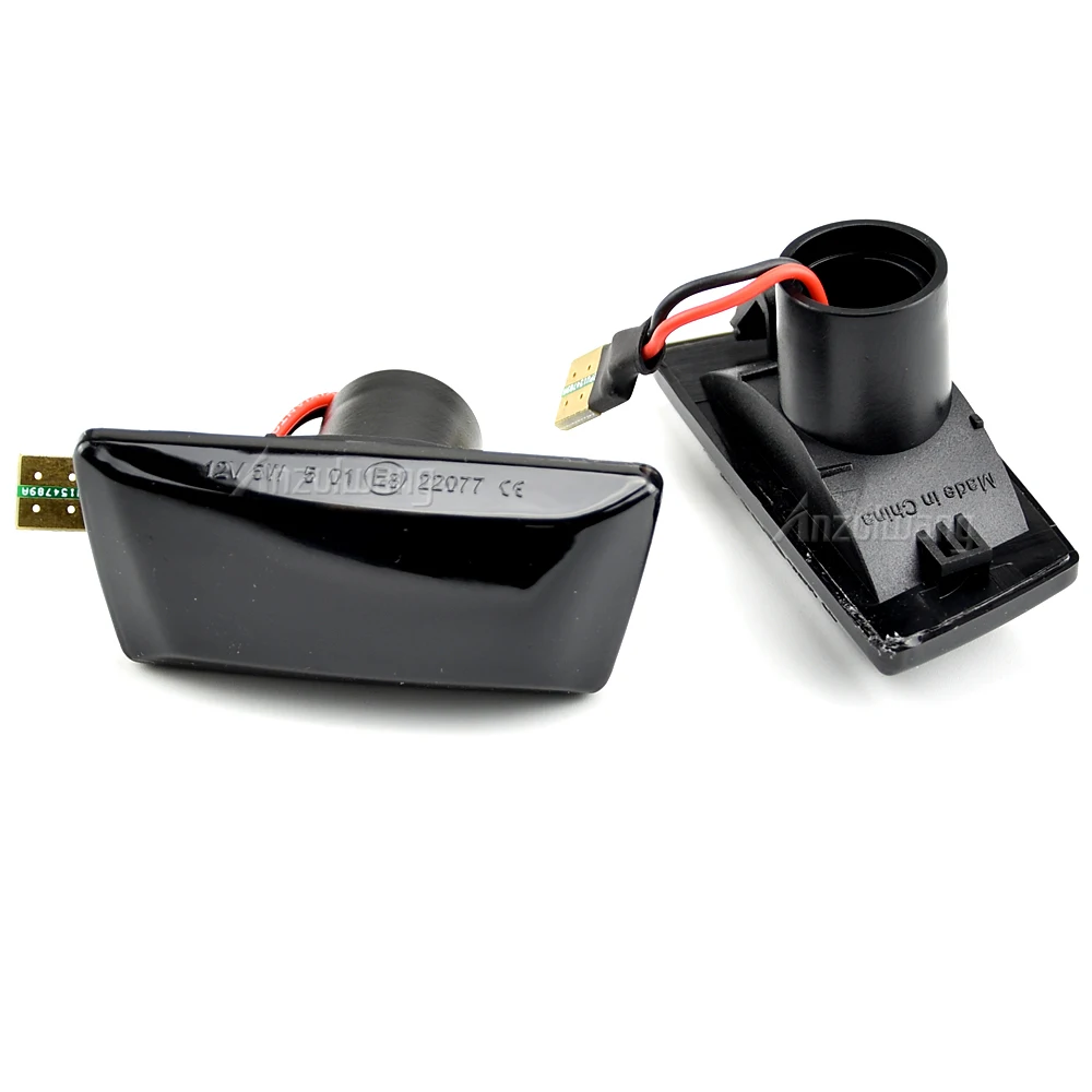 Dynamic LED Turn Signal Blinker For Opel Insignia Astra H Zafira B Corsa D Side Marker Lights lamp 2005 2006 2008 2010 2011 2014 - view 2