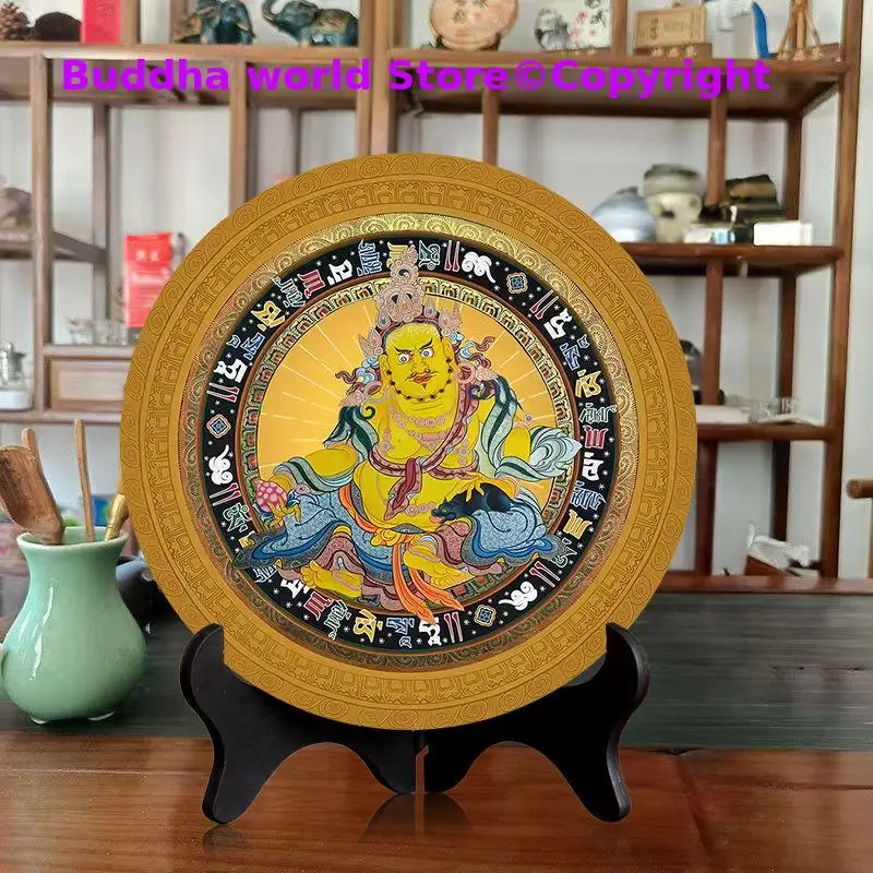 5 Multiple styles God of Wealth Jambhala Buddhism Mandala Powerful talisman Mantra Scripture display altar Buddhist monk worship