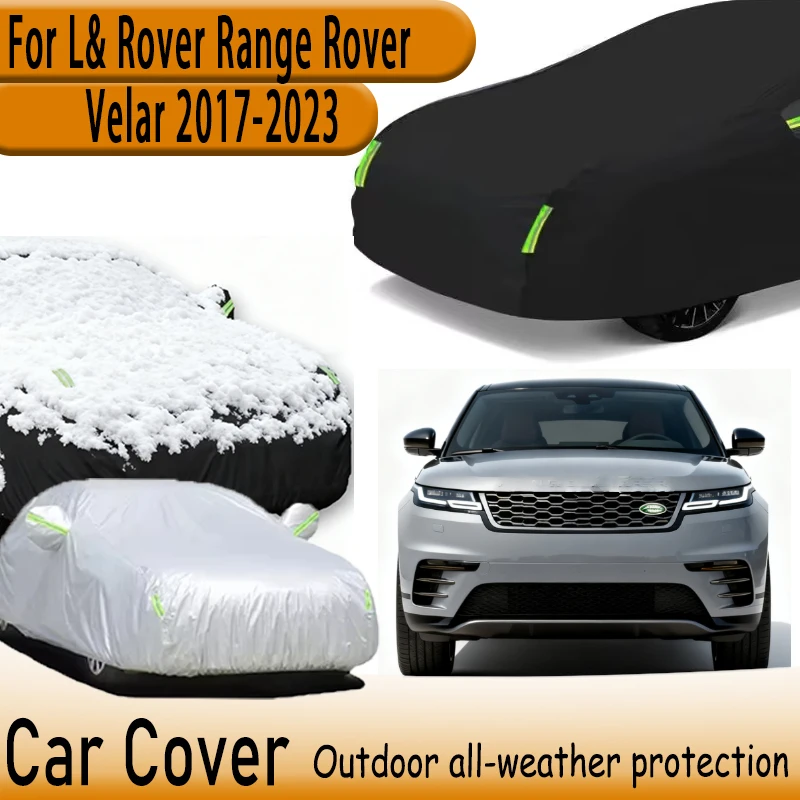 For L& Rover Range Rover Velar 2017-2023 All-Weather Car Cover Waterproof Summer Sun Shade Anti-UV Winter Rain Snow Prevent