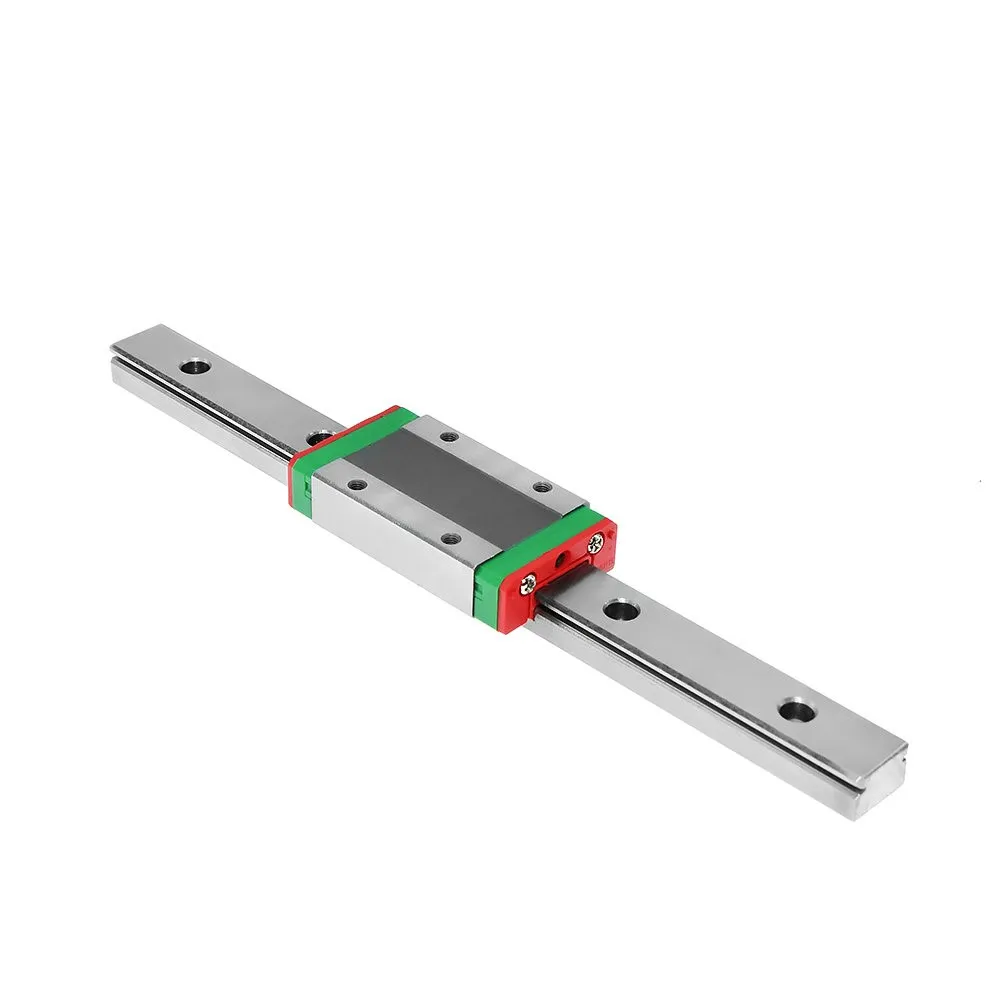 15MM MGN15 L from100mm to 1000mm 1PC Linear Rail+1PC MGN15H or MGN15C Block Linear Guide Rail Slide Carriage 3D Printer part CNC