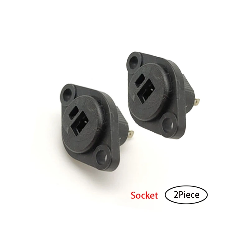Welding Free Old Amplifier Speaker European Style Speaker Plug T-shaped Plug 2-core Speaker Cable Plug Male And Female Socket