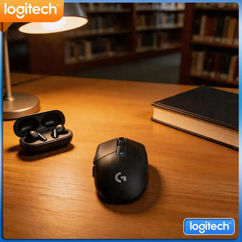 

Беспроводная игровая мышь Logitech G304 LIGHTSPEED, 12000 DPI, задержка 1 мс, сенсор HERO, 250 часов автономной работы, высокая точность прицеливания для пользователей