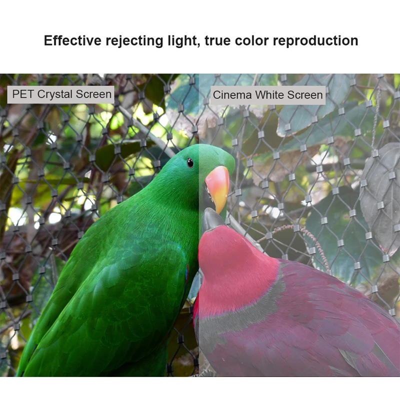 Alr 4 18k ustレーザー投影スクリーン110インチ16:9 clrペットトップタイプ