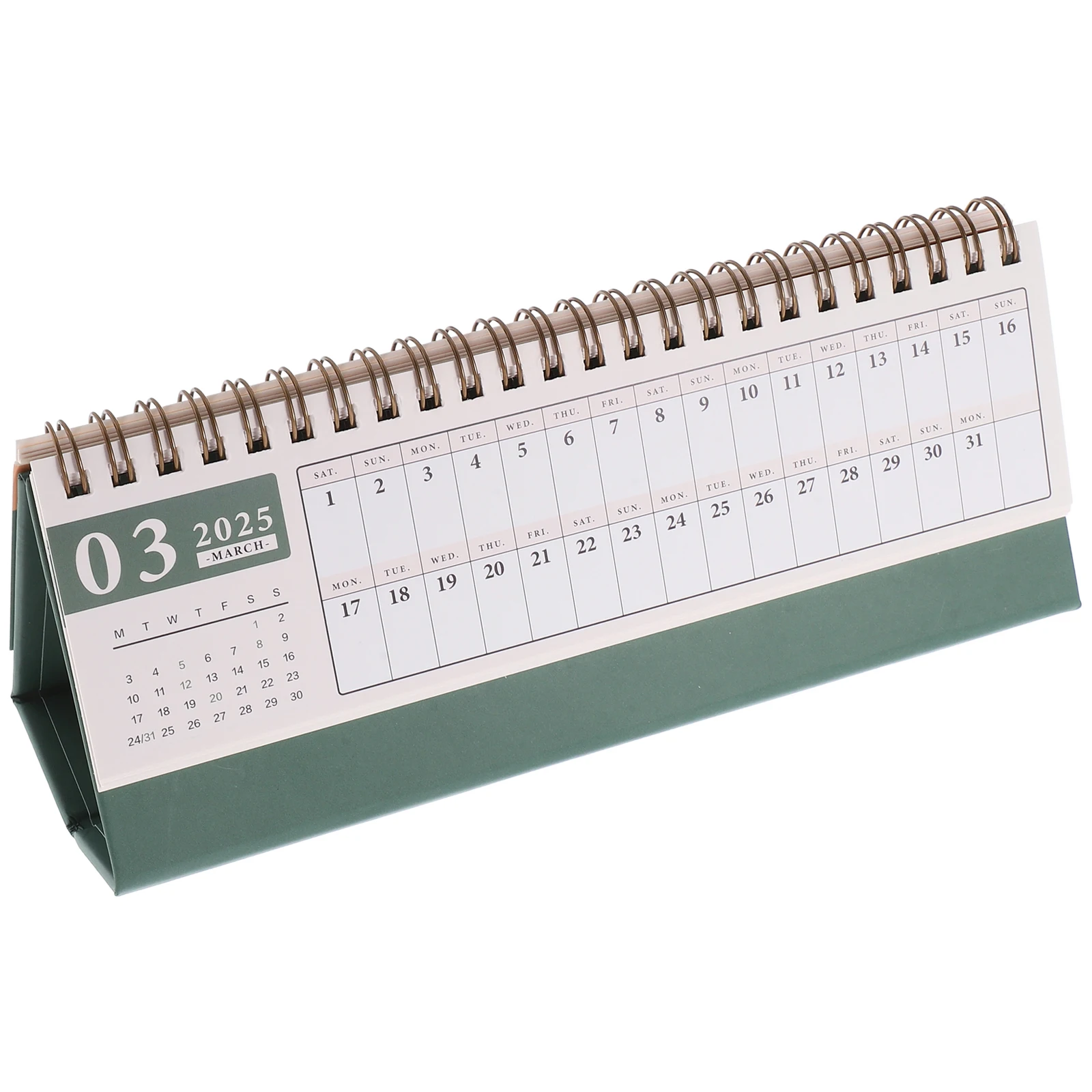 

Tofficu Small Desk Calendar 2025 12 Month Desktop Planner 8x6 Inch Monthly Standing Calendar for Home School Office Use