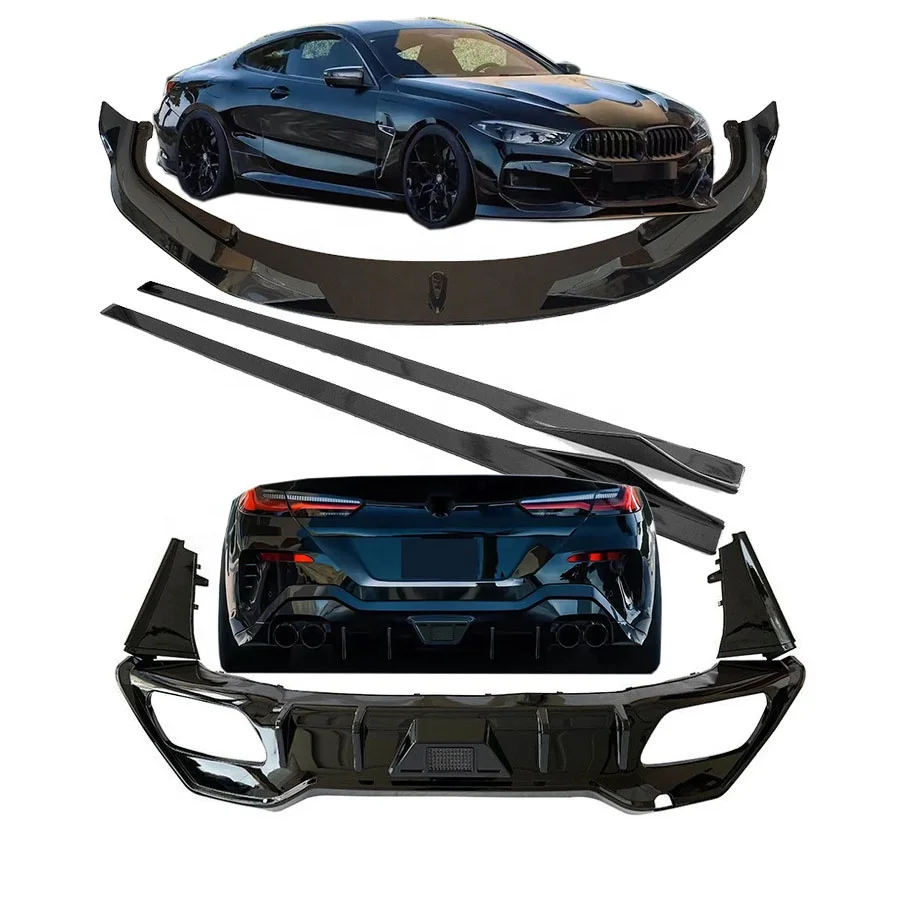 

Diffuser Side Skirt Front Bumper Lip Splitter for 8Series G14 G15 G16 840i 2020-2022 Ac Stycle