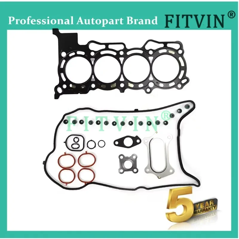 New Engines Components Repair Kit for Honda City FIT 2015-2019 GASKET KIT, CYLINDER HEAD 06110-5R1-010 061105R1010 06110 5R1 010