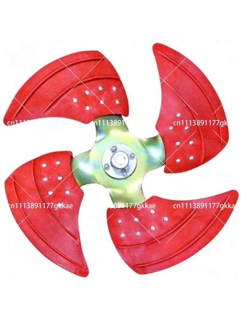 Plastic Iron Air Conditioner Water-Cooled Three-Blade Energy-Saving Ventilation Fan Accessories Replacement Cooling Fan Blade