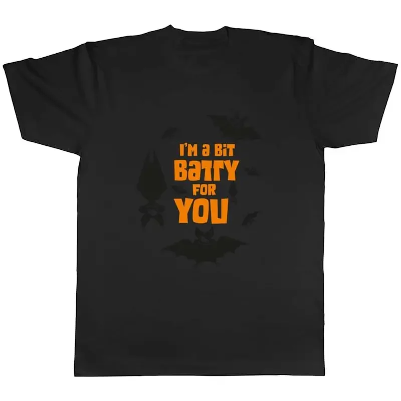 I'm A Bit Batty For You Halloween Herren Unisex T-Shirt T-Shirt Geschenk