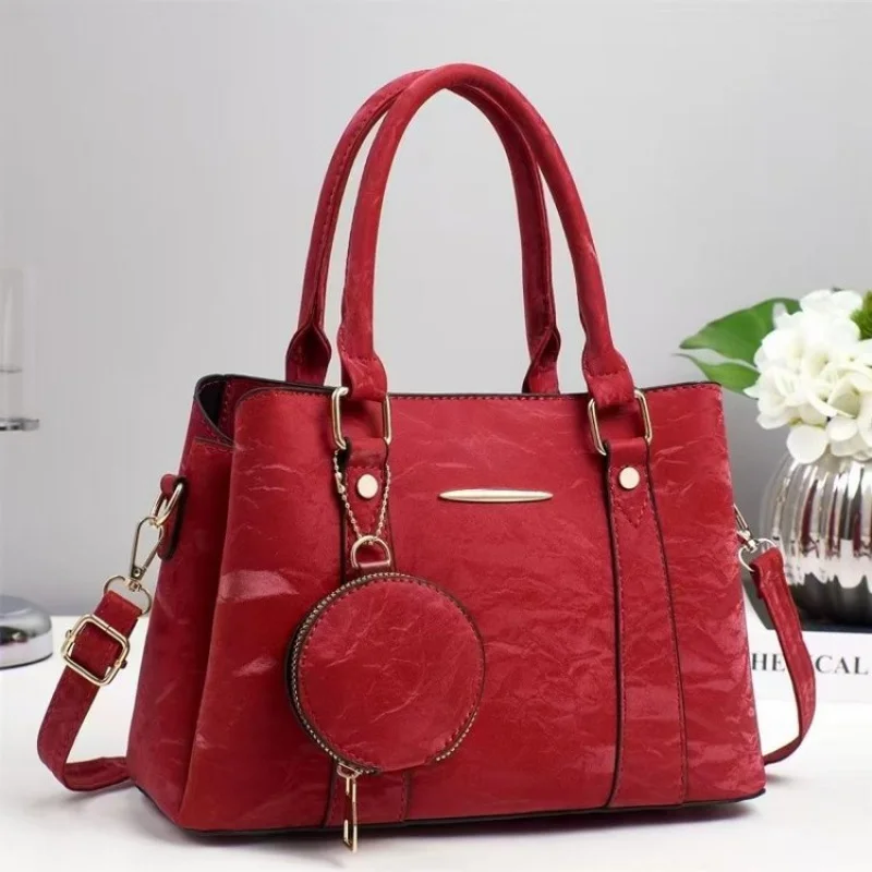 

Luxury Brand Fashionable Leather Women's Handbag Elegant Classic Popular Paris Stylish Trim Commuter Vintage Bag​