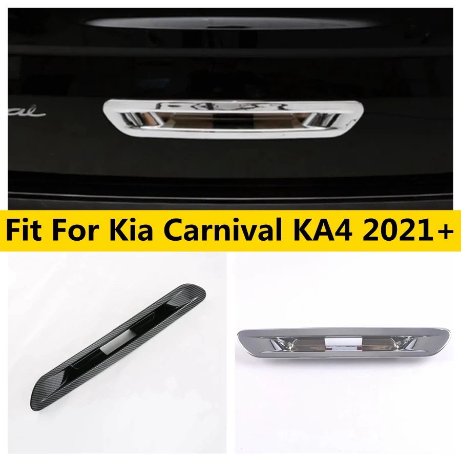 

Fit For Kia Carnival KA4 2021 2022 2023 2024 Auto Rear Tail Trunk Decor Molding Door Handle Bowl Cover Trim Auto Accessories