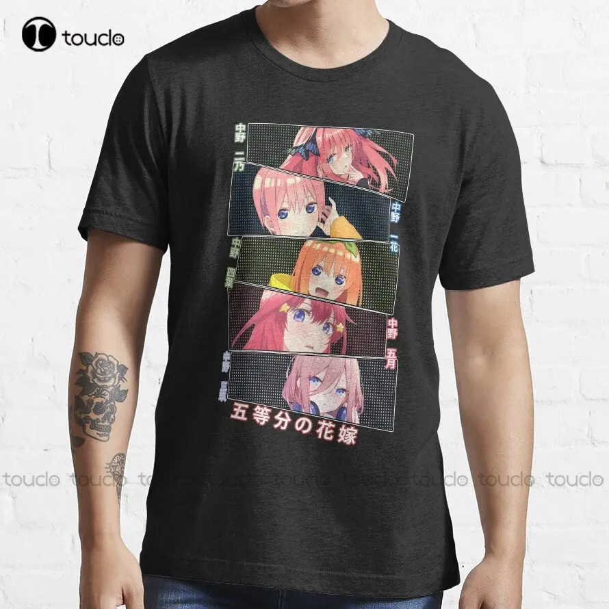 5 Toubun Geen Hanayome Trending T-shirt T-shirts Voor Mannen Grafische Custom Adulte Tiener Unisex Digital Printing Shirts Custom Gift