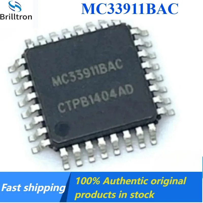 5-20PCS NEW MC33911BAC SC33911BAC QFP-32 Brand New Original Stock Available, Fast Shipping.