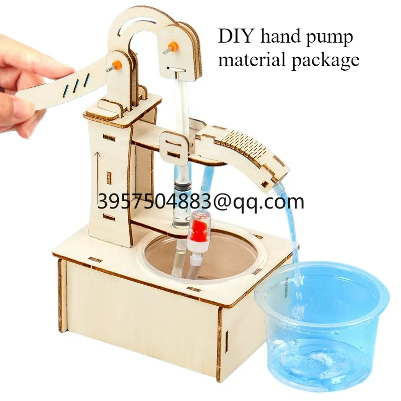 DIY hand pressure pump manual pressure well making handmade material package set