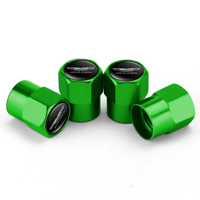 سيارة الإطارات صمام قبعات السيارات عجلات الجذعية يغطي الملحقات ل أستون مارتن DBX DBS V12 DB11 DB9 Rapide AMR Vantage Lagonda #1